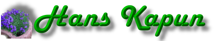 Hans Kapun´s Gartenseite